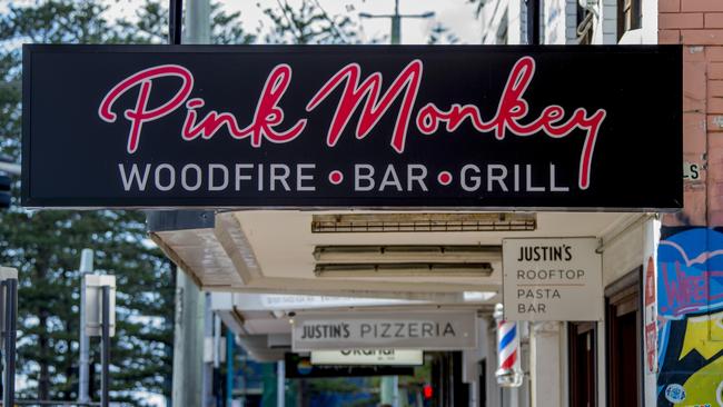 Pink Monkey Bar and Grill at Burleigh Heads. Picture: Jerad Williams