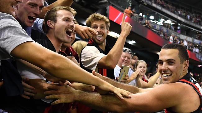 Bombers forward Alec Waterman has the lowest breakeven in KFC SuperCoach. Picture: Quinn Rooney/Getty Images