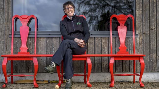 Caroline Brown’s climate-conscious farming has earned her a Shine Awards nomination. Picture: Rob Burnett