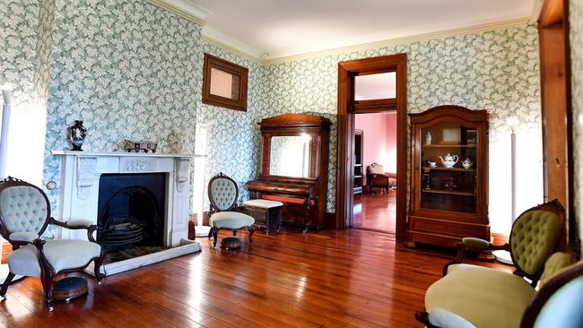 Newstead House has a collection of thousands of historic items. Picture: John Gass