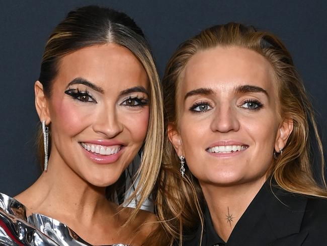 BEVERLY HILLS, CALIFORNIA - MARCH 14: (L-R) Chrishell Stause and G Flip attend the 35th annual GLAAD Media Awards at The Beverly Hilton on March 14, 2024 in Beverly Hills, California. (Photo by Jon Kopaloff/Getty Images)