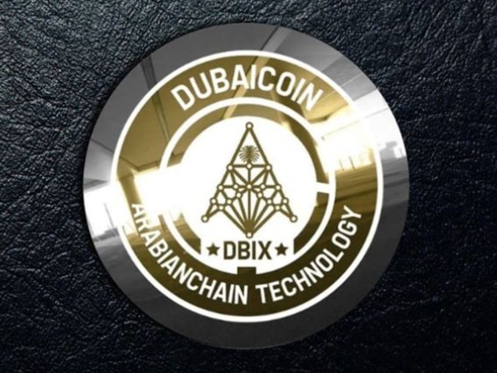 Dubaicoin jumped in value by 1000 per cent. Picture: ArabianChain Technology