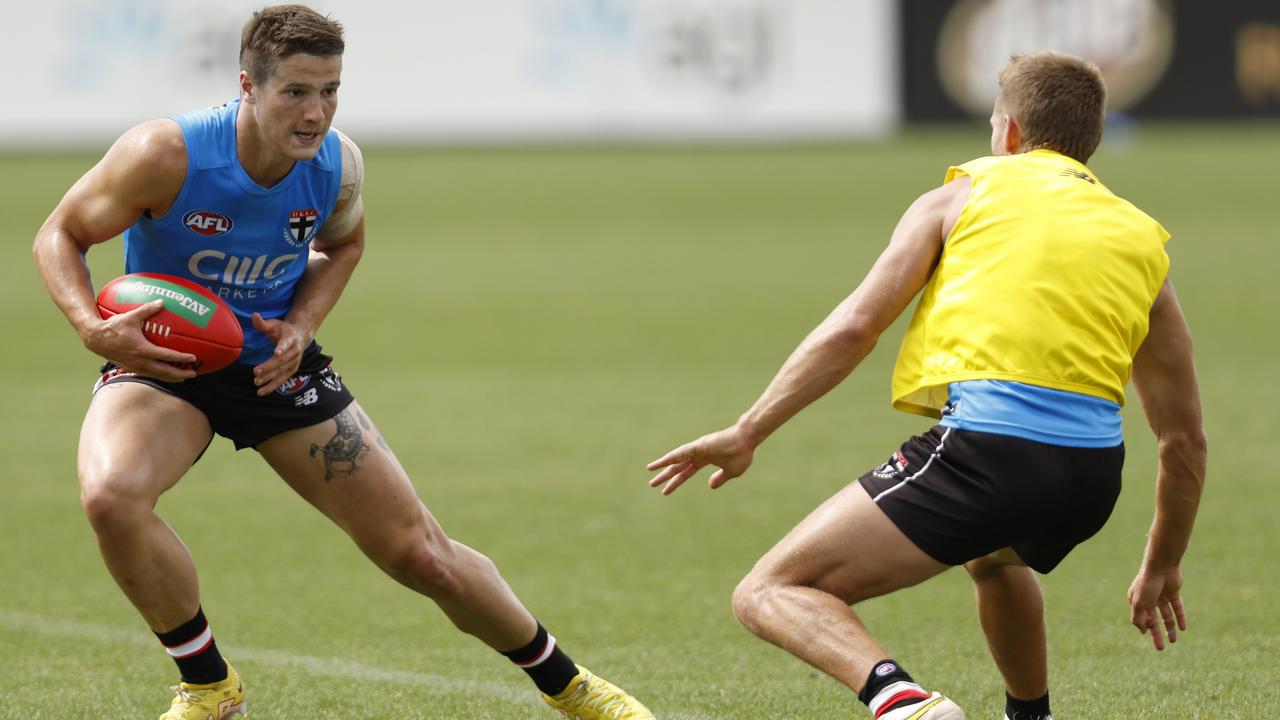 Liam Stocker will be hoping to push into St Kilda’s senior side. Picture: Getty Images