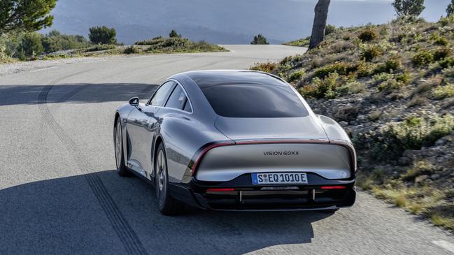 2022 Mercedes-Benz Vision EQXX concept.