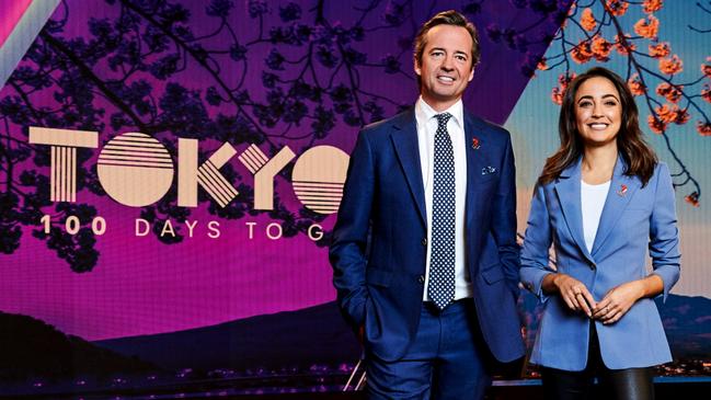 Hamish McLachlan and Abbey Gelmi will reprise their Tokyo Olympics hosting roles for the upcoming Commonwealth Games.