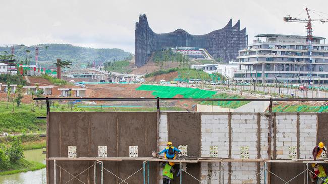 Photos from a press tour of Nusantara Capital City. Picture: Ikhsan Bamantara