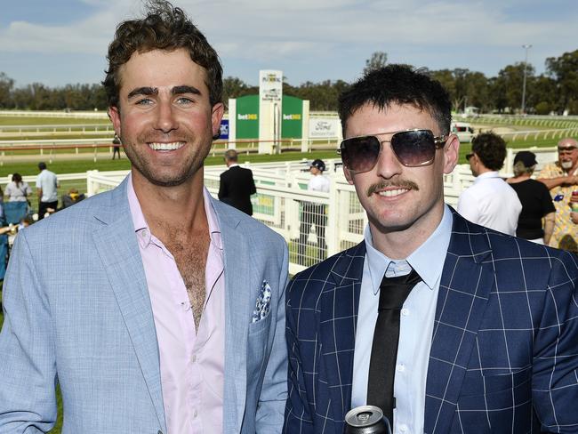 Jeremy and Shane at the 2024 Seymour Cup. Picture: Andrew Batsch