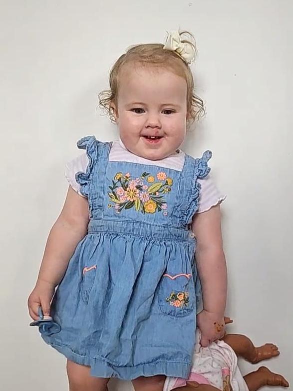 Penelope, 2 years - nominated for Ipswich's cutest toddler.