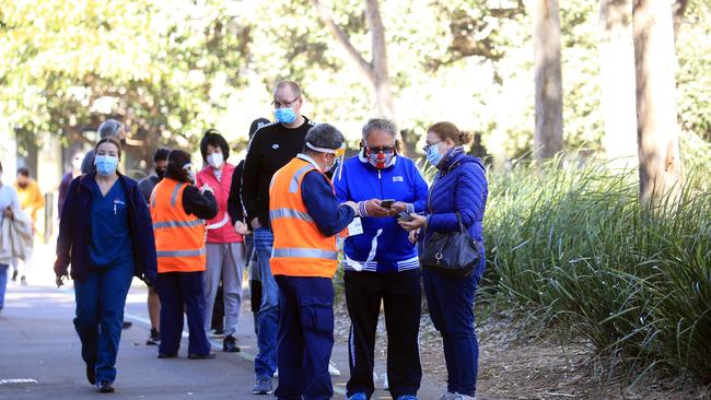 NSW residents aged over 60 will now have access to Modern and Pfizer vaccines. Picture: NCA NewsWire / Christian Gilles