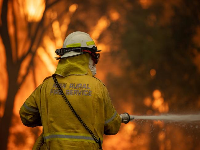 Next summer is expected to bring drought, fire and heatwave-related health issues. Picture: Supplied by NSW Rural Fire Service