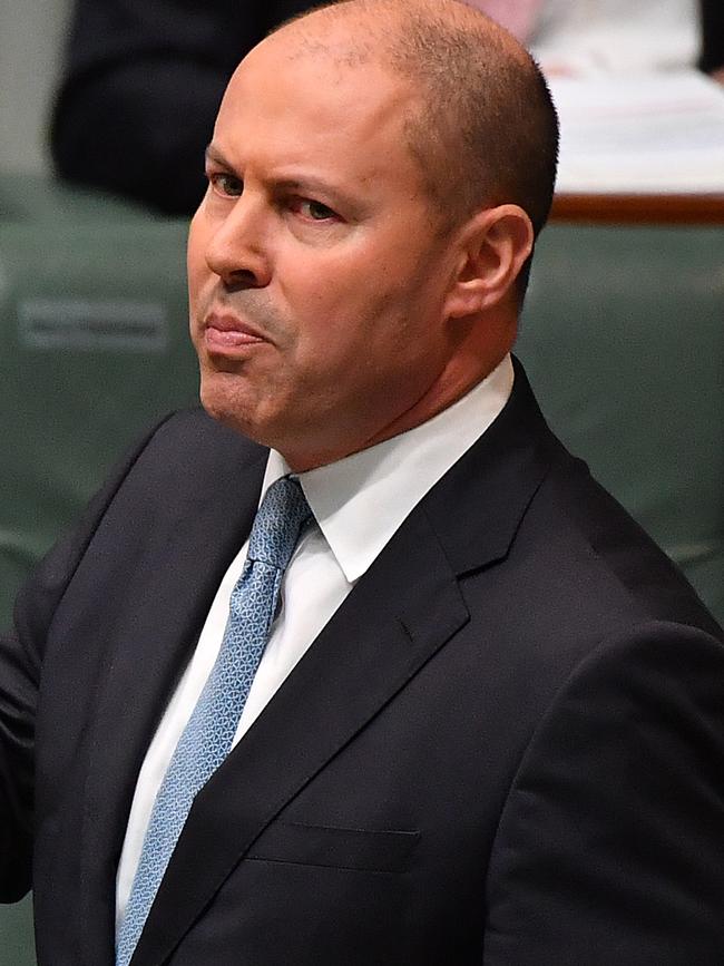 Treasurer Josh Frydenberg. Picture: Getty Images