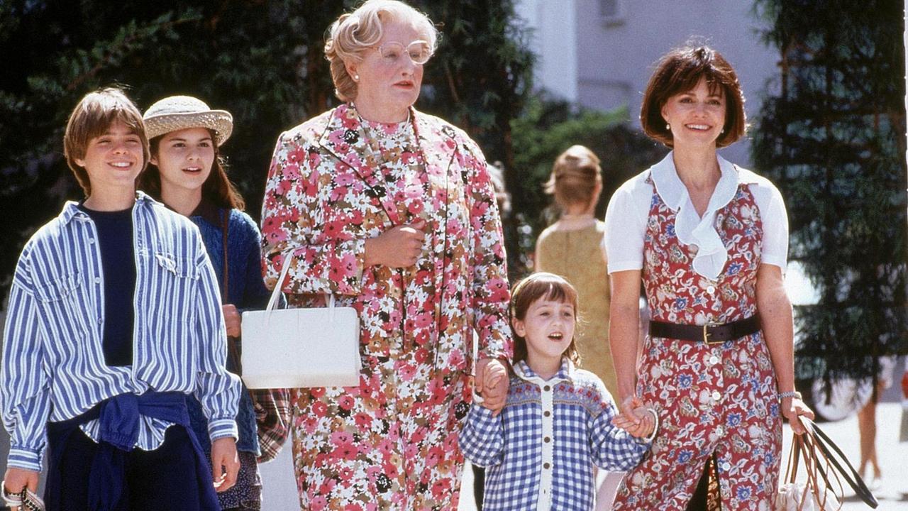 Robin Williams played the titular character, Mrs Doubtfire, in the iconic film.