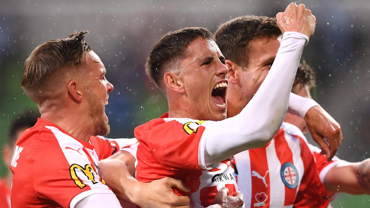 Melbourne City played in front of just 5547 fans on Friday night. Picture: Getty Images