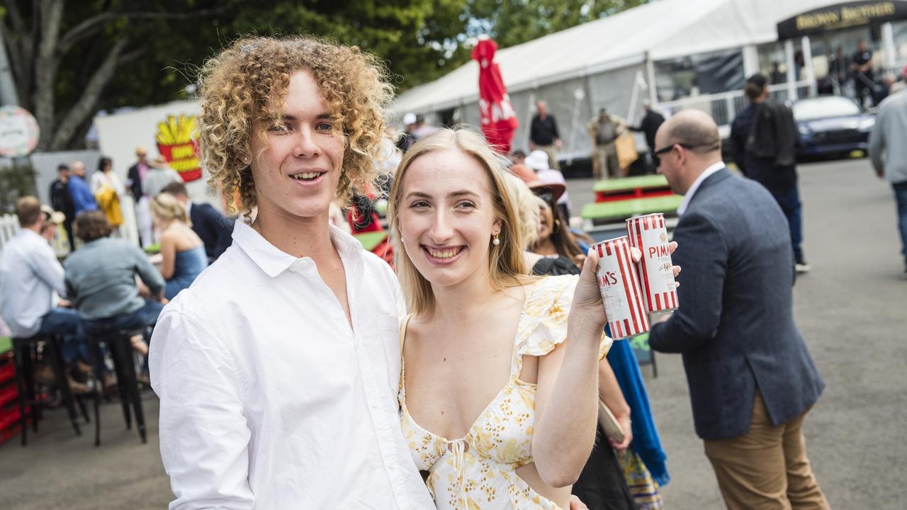 Ash Redgrave and Emily Butler. Picture: Kevin Farmer