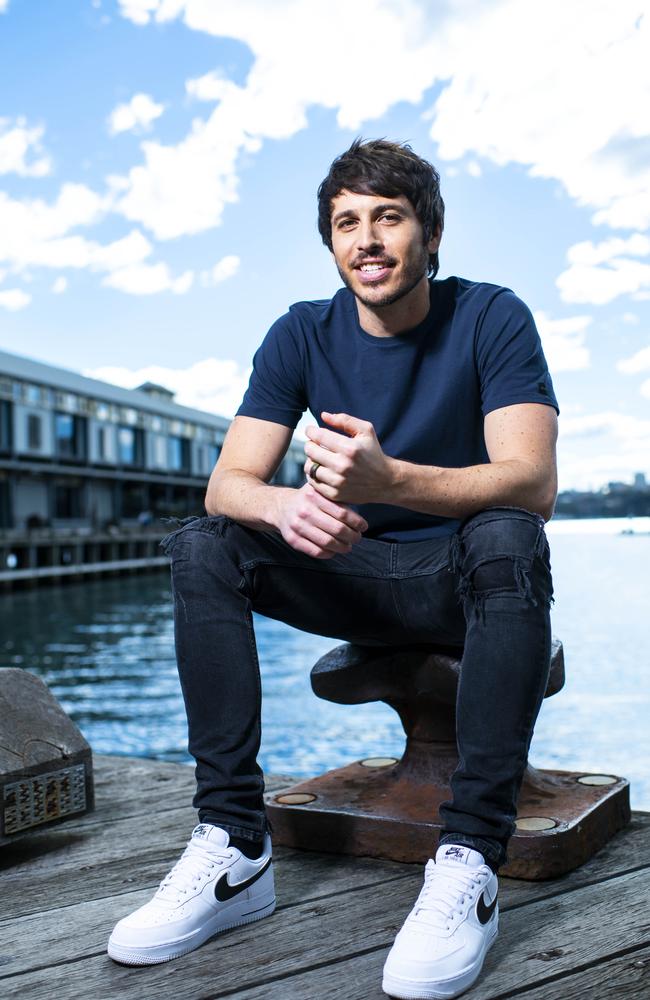 Morgan Evans in Sydney. Picture: Darren Leigh Roberts