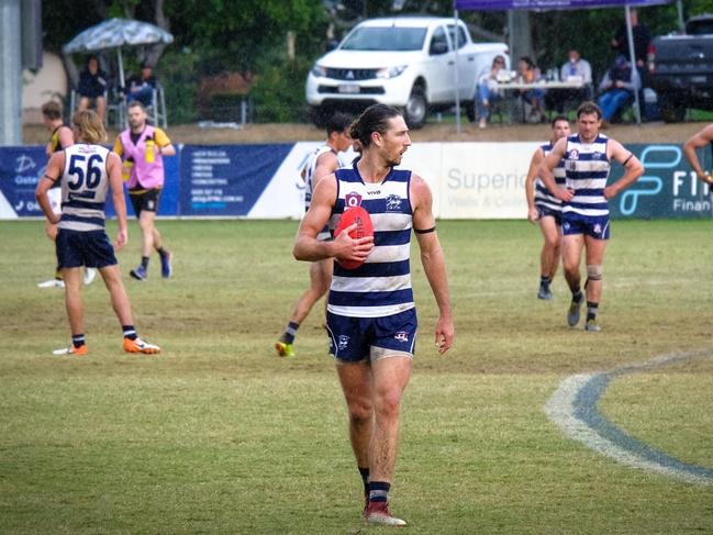 Broadbeach Cats player Jordan Moncrieff. Picture credit: Brooke Sleep Photography.