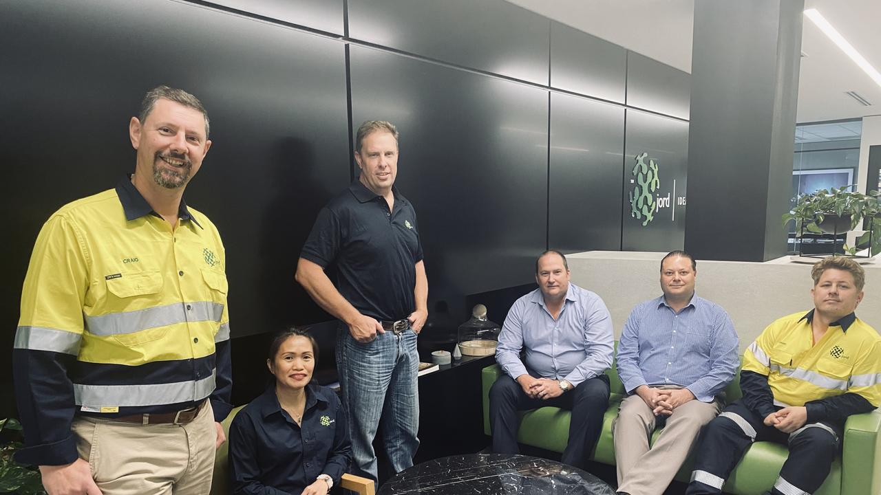 The team from Jord International at their Australian headquarters. Jord International has been awarded the first contract from BHP under their Supplier Innovation Program Challenge to develop a safer solution to filter press maintenance
