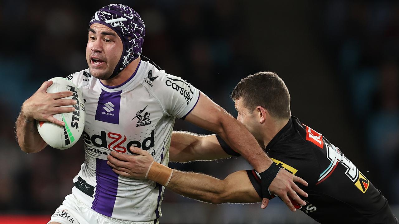 Jahrome Hughes will be crucial against Penrith. Picture: Brendon Thorne/Getty Images