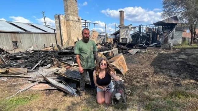 Naomi and her brother Jai lost everything in a devastating house fire on Casino Street in Lismore on August 21.