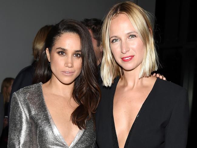 Meghan Markle and Misha Nonoo at the 12th annual CFDA/Vogue Fashion Fund Awards on November 2, 2015 in New York City. Picture: Nicholas Hunt/Getty Images