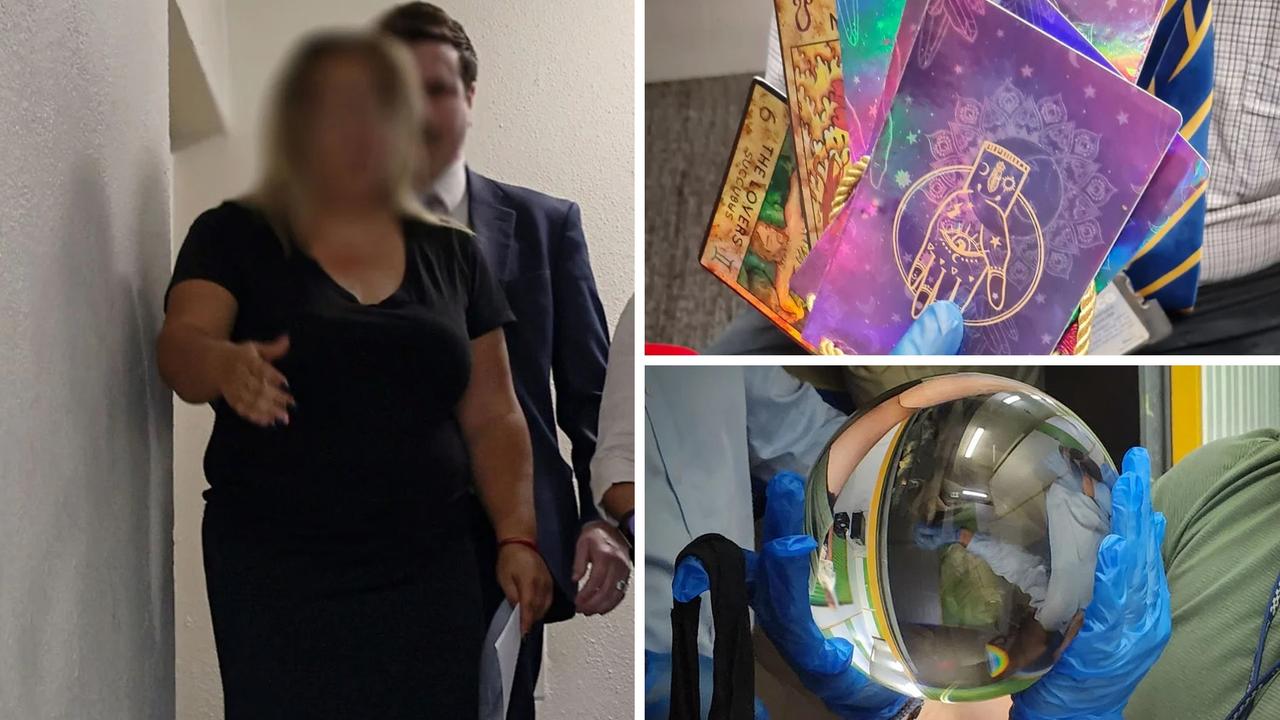 Tarot cards, crystal ball seized in raid on alleged scammer ‘psychic’