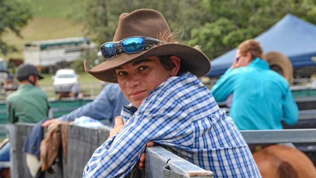 THE GRASS WAS GREENER: Ben Jorgensen at last year's Mount Perry campdraft. Picture: Felicity Ripper