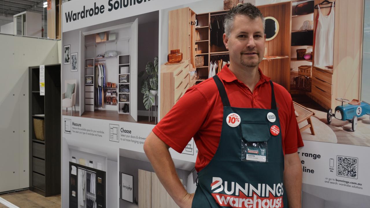 Look out Ikea — Midland Bunnings has a lot of wardrobe storage solutions. Picture: NCA NewsWire/Rebecca Le May