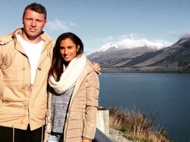 Jessica Peris, pictured with Kenny-Dowall, admitted using cocaine the night before one of the alleged bashings.