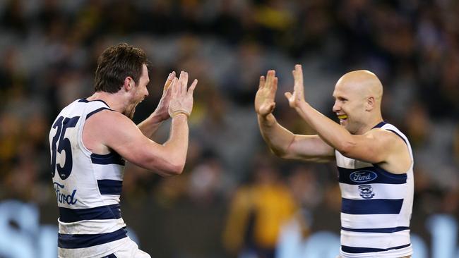 Cats fans - Dangerfield and Ablett are set to line up on the same team for Origin.