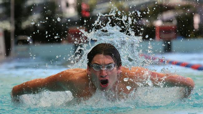 Declan Grohala is a 17-year-old swimmer from Hammondville. Picture: Ian Svegovic