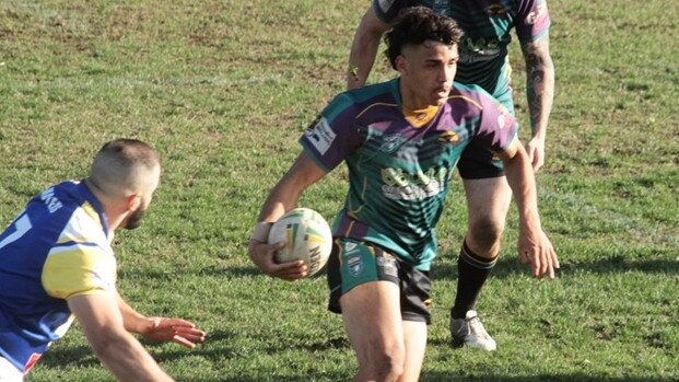 Michael Roberts will play his final game in the NRRRL before joining new NRL franchise the Dolphins. Photo: Evans Head Bombers.