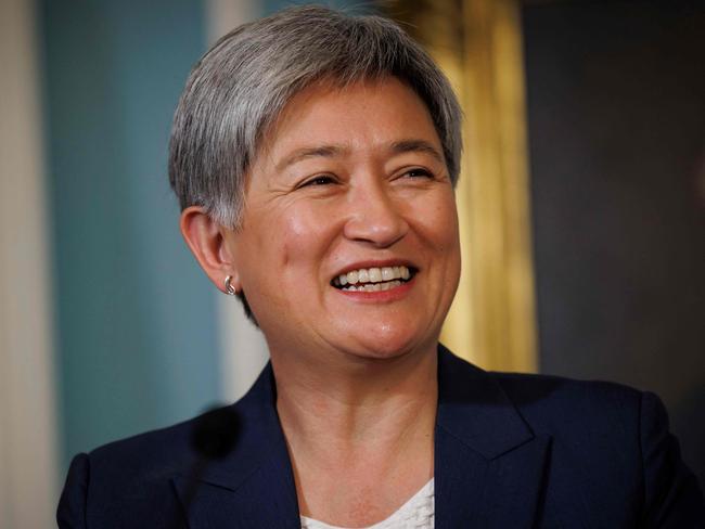 Penny Wong has once again shamed Australia. Picture: AFP