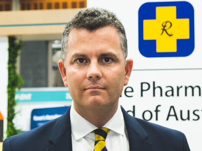 The National President of the Pharmacy Guild of Australia, Professor Trent Twomey, at the Gold Coast Convention and Exhibition Centre for the association's annual conference. Picture: Allen Mechen.