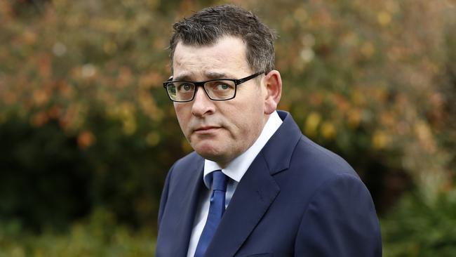 Premier Daniel Andrews says he hasn’t spoken with Adem Somyurek since he sacked him. Picture: Getty Images