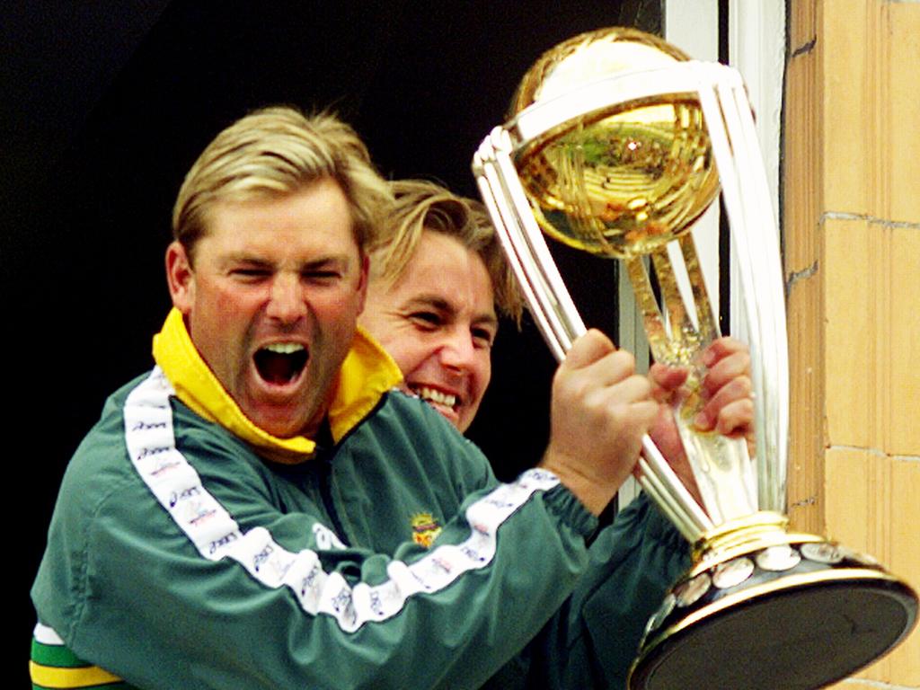 Shane Warne was a man for the big moments. Picture: AFP