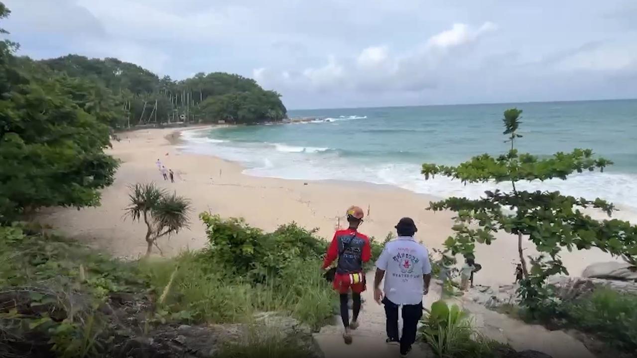 A 41-year-old’s body was spotted drifting about 20m from the shoreline. Picture: Asia Pacific Press