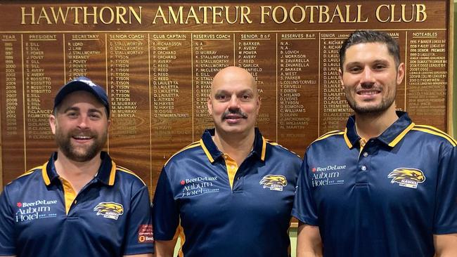 Locked in: Mark Murray will coach Hawthon Amateurs in the VAFA’s Division 3