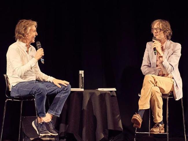 Sir Paul McCartney chatted with former Pulp frontman Jarvis Cocker as part of the show. Picture: Supplied