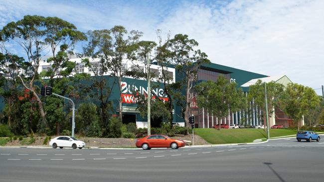 An artist’s impression of the Bunnings Warehouse to be built at the corner of Warringah and Allambie roads, Frenchs Forest. Picture: Supplied