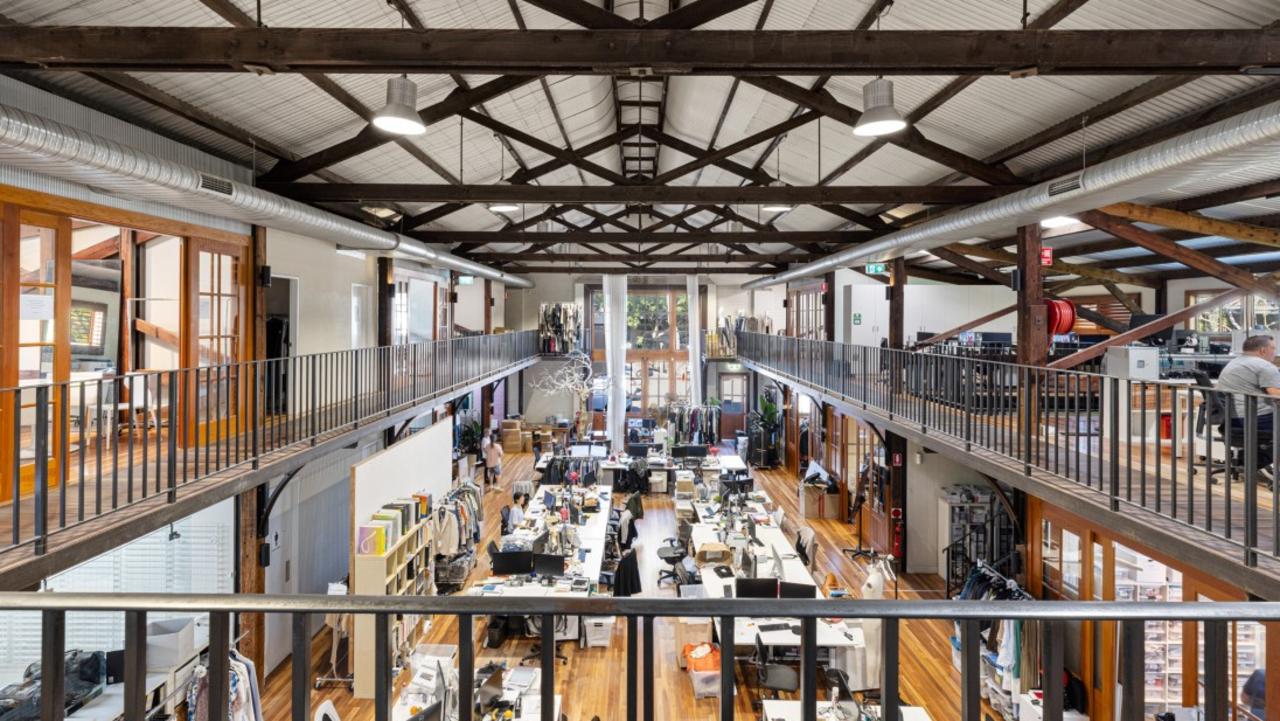 The warehouse is currently home to fashion house Sass & Bide, but they’re vacating.