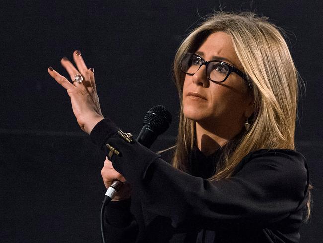 Jennifer Aniston admitted she stopped exercising completely while filming Cake.