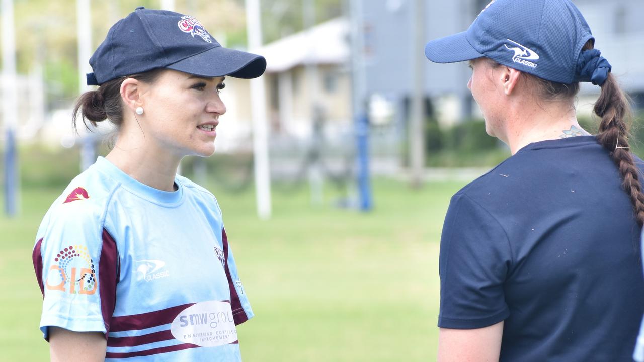 CQ Capras women's trial day at Rockhampton's Kettle Park, November 20, 2021.