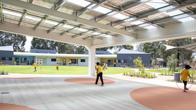 The school has been rebuilt in a $6 million upgrade. Picture: Andy Brownbill