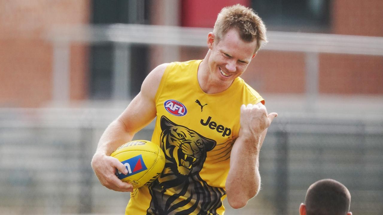 Jack Riewoldt of the Tigers. Picture: Michael Dodge
