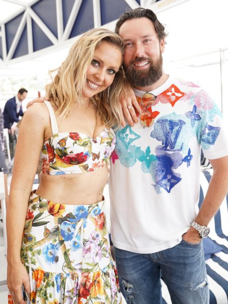 Charli Robinson and Liam Talbot at the 10th annual Aussie Kidz Charity lunch.