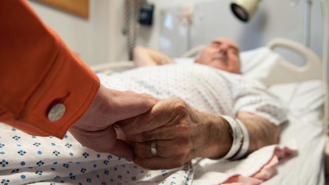 A dying ­father was placed into a “vacant” hospital room that contained a dead patient. Generic picture: iStock