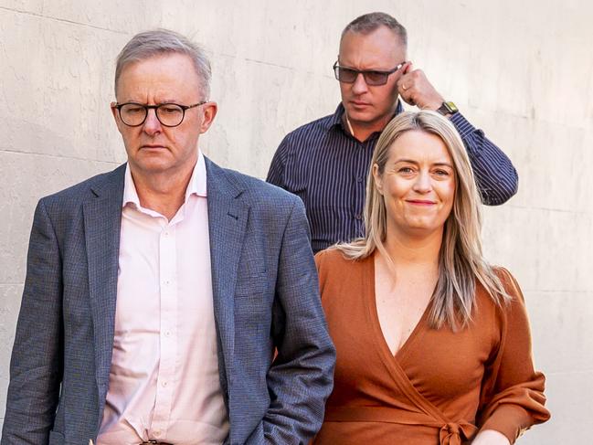 Sunday 29th May 2022Belvoir St Theatre, 25 Belvoir St Sydney.Anthony Albanese steps out with Jodie Haydon for an afternoon show at the Belvoir theatre.PictureÃs Darren Leigh Roberts