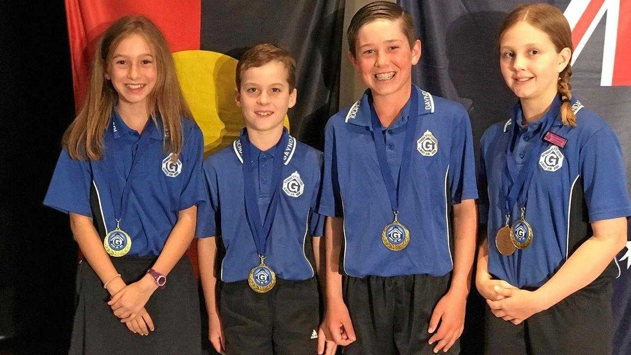 Drumbeat performance tops off school awards night | The Courier Mail