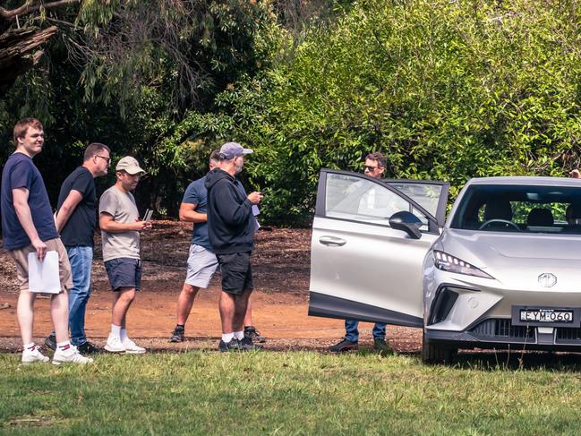 2023 News Corp Australia Car of the Year, MG4 Electric. Photo: Thomas Wielecki