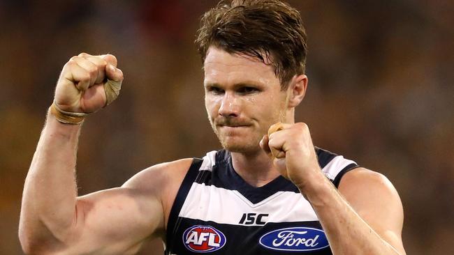 Patrick Dangerfield has an incredible year for Geelong. Picture: Getty Images